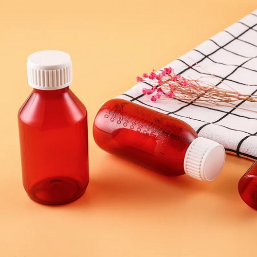 Prescription Cough Syrup Bottle --Medicine Syrup Bottle --Plastic Bottle