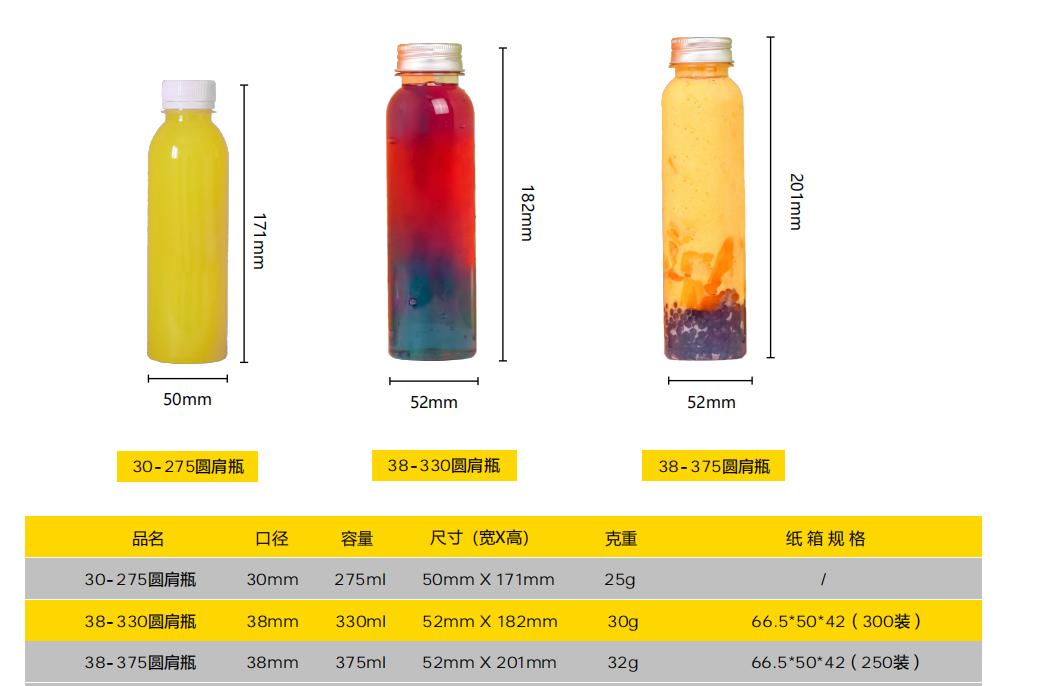  Plastic Juice Bottles-Empty Plastic Water Bottles with Caps-Bulk Sell Reusable Clear Beverage Containers for Drinkingater  - 副本